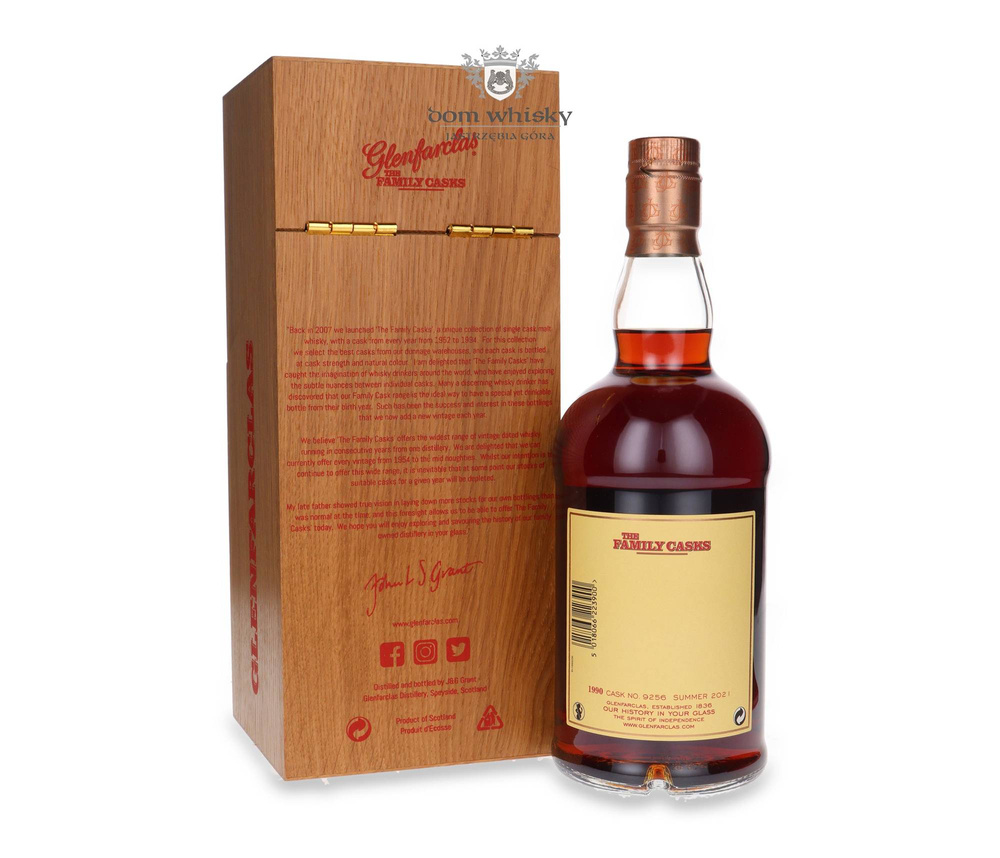 Glenfarclas The Family Casks 1990 (Bottled 2021) / 51.9% / 0.7l