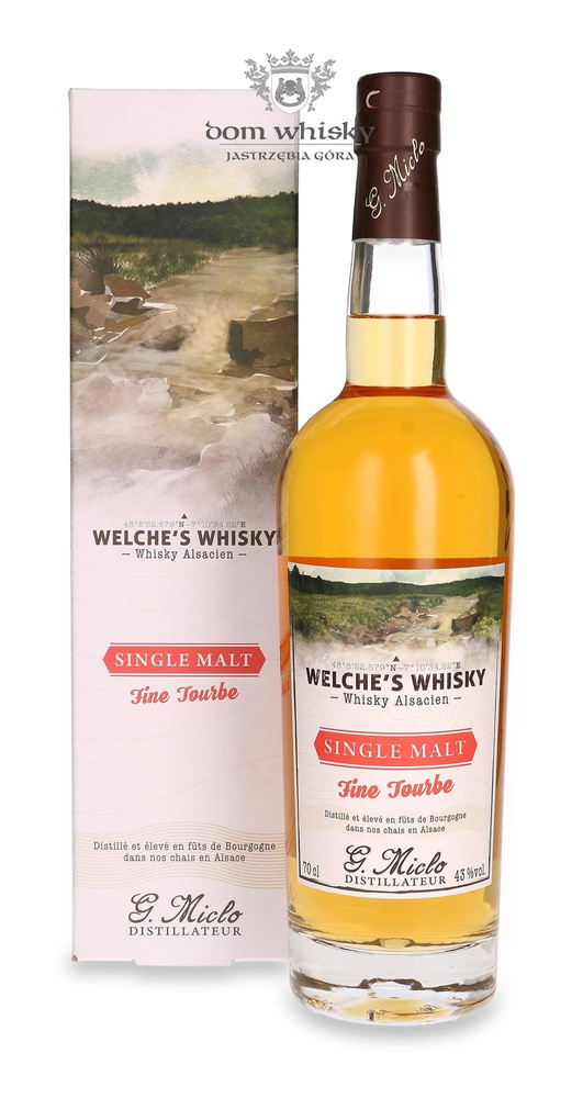 Welche's Fine Tourbé Single Malt Whiskey / 43%/ 0.7l