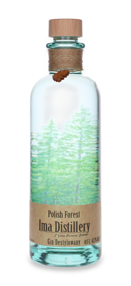 Polish Forest Ima Distillery London Dry Gin / 42,7% / 0,5l
