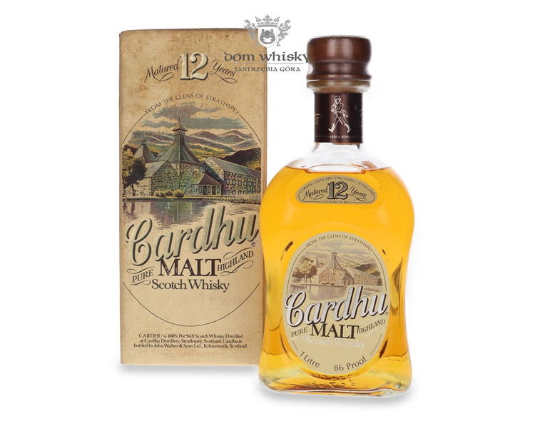 Cardhu 12-letni (Bottled by John Walker & Sons) /43%/1,0l