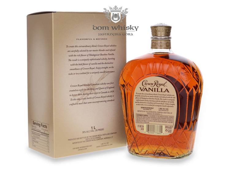 Crown Royal Vanilla / 35%/ 1,0l