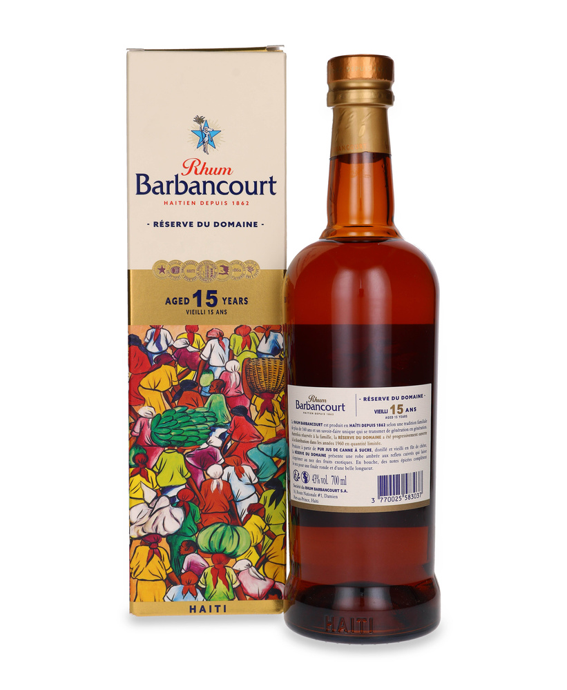 Barbancourt 15-letni Haiti Rhum / 43% / 0,7l