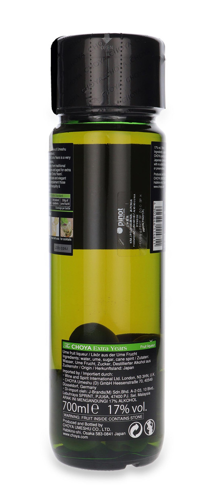 The Choya Extra Years Japanese Liqueur / 17%/ 0.7l