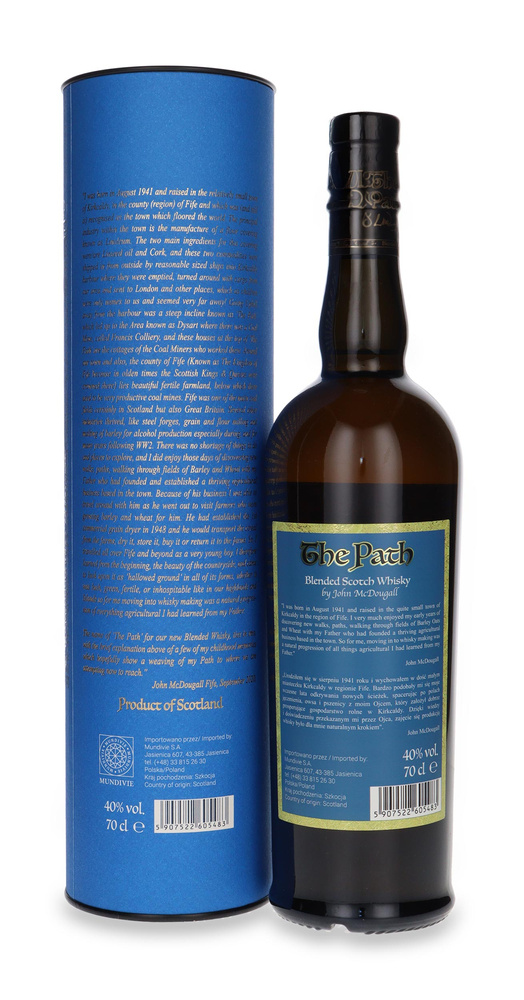 The Path By John McDougall Blended Scotch Whiskey / 40% / 0.7l