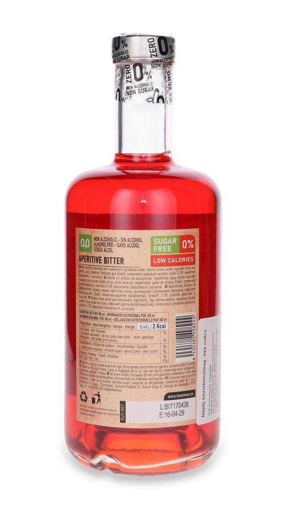 Mommos Non-Alcoholic Aperitif Bitter with Botanicals / 0.0% / 0.7 L