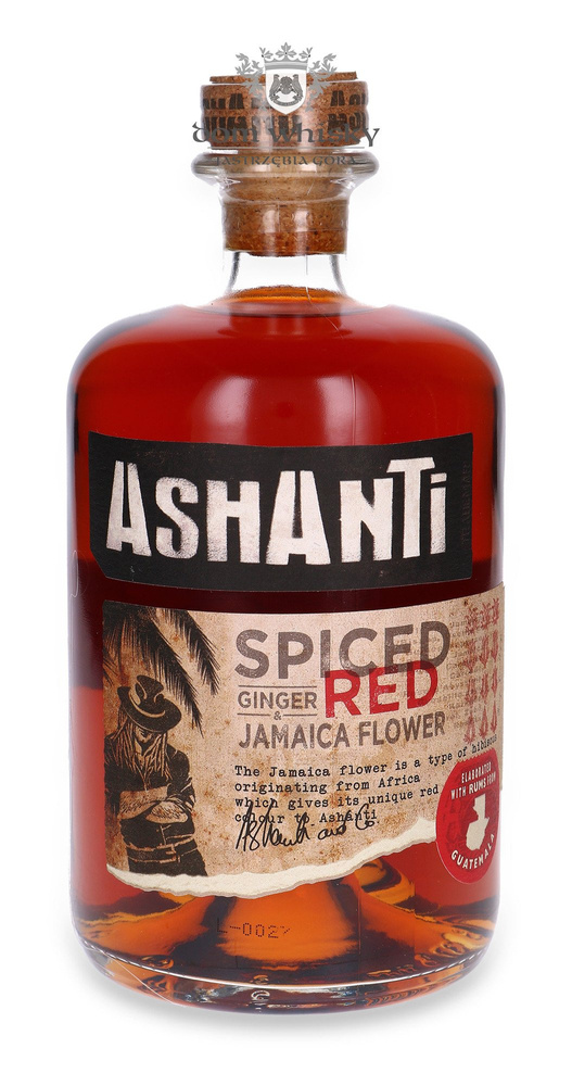 Ashanti Spiced Red Rum (Guatemala) / 38% / 0.7l