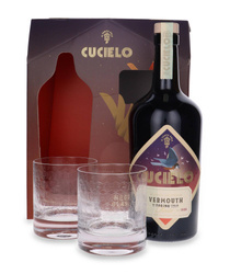 Cucielo Vermouth Di Torino Rosso + 2 glasses / 16.8% / 0.75l