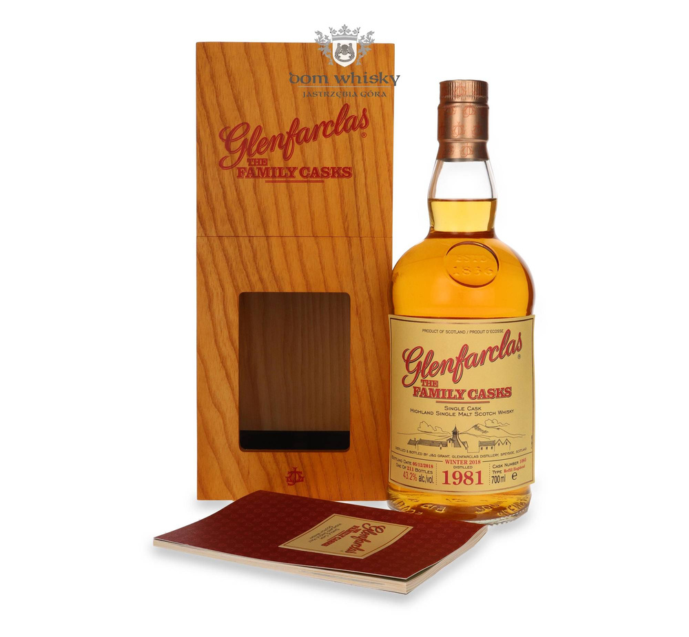 Glenfarclas The Family Casks 1981, Bottled 2018 / 43.2% / 0.7l