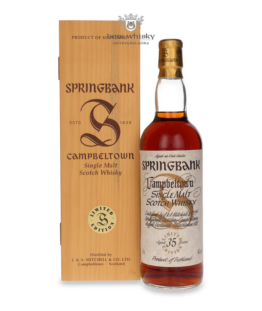 Springbank 35-year-old Millennium Bottling Limited Edition / 46% / 0.7l