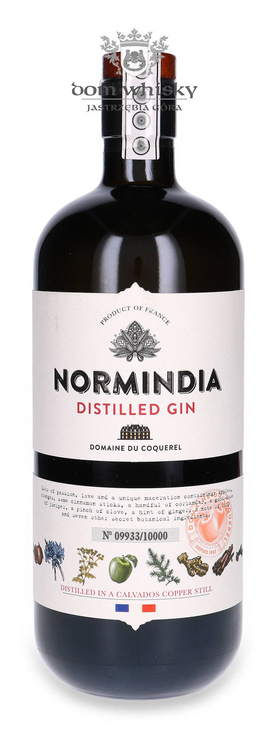 Normindia Distilled Gin (Francja) / 41,4% / 0,7l