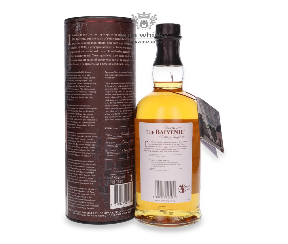 Balvenie 26-year-old A Day Of Dark Barley # 6852 / 47.8%/ 0.7l