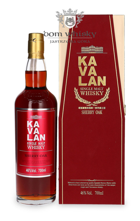 Kavalan Single Malt Oloroso Sherry Oak (Taiwan) /46% / 0,7l