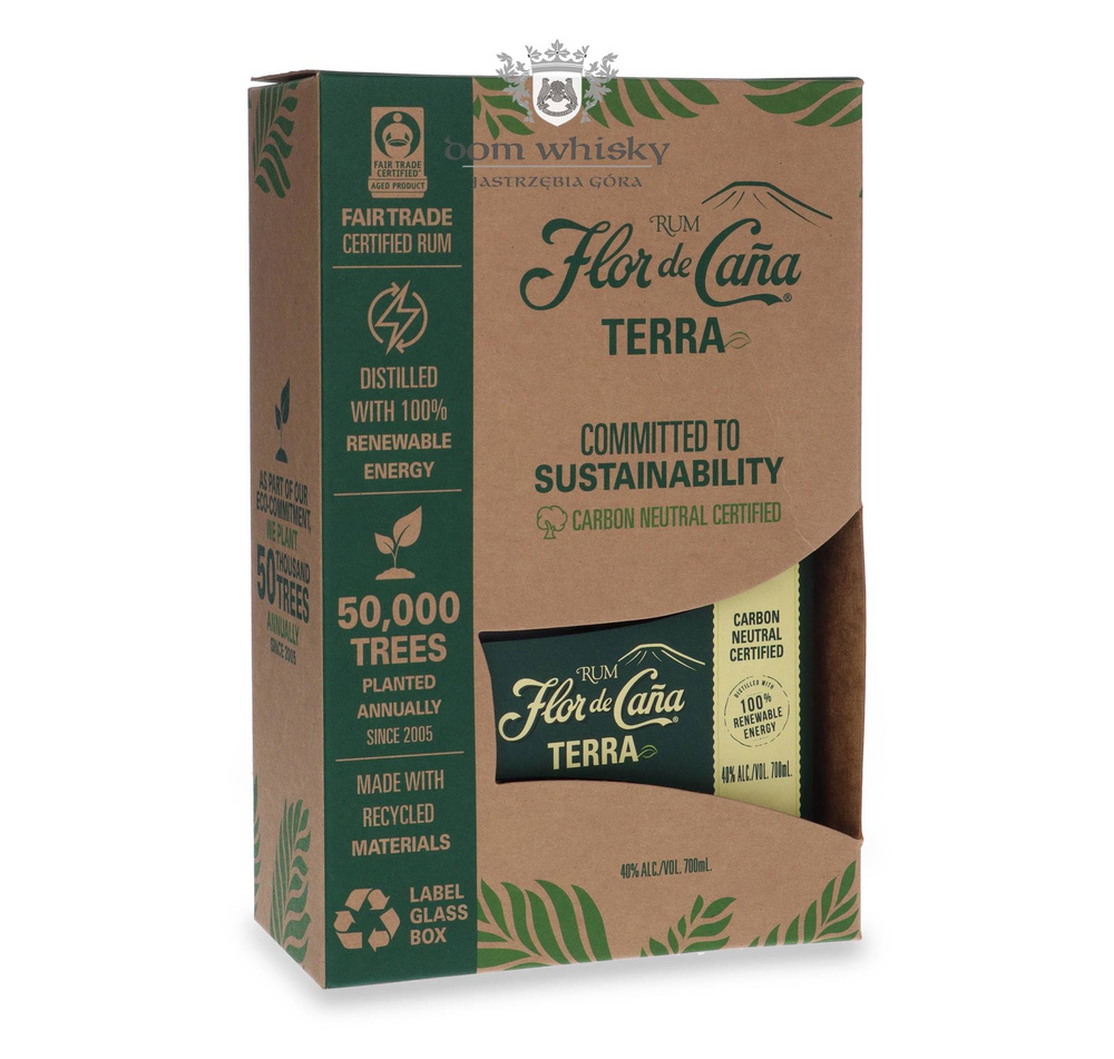 Flor De Cana Terra Rum (Nicaragua) / 40% / 0.7l