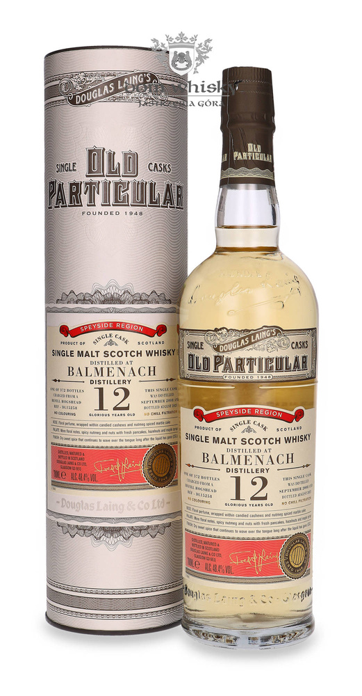 Balmenach 12-year-old (D.2008, B.2021) Douglas Laing's Old Particular / 48.4% / 0.7l