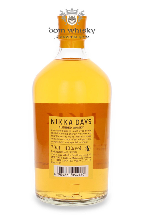 Nikka Days Smooth & Delicate /bez opakowania / 40% / 0,7l