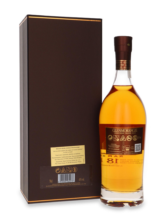 Glenmorangie 18-letni Extremely Rare / 43% / 0,7l