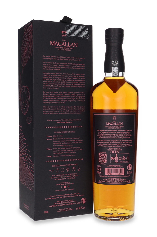The Macallan The Harmony Collection Inspired By Fresh Coconut /46,3%/ 0,7l