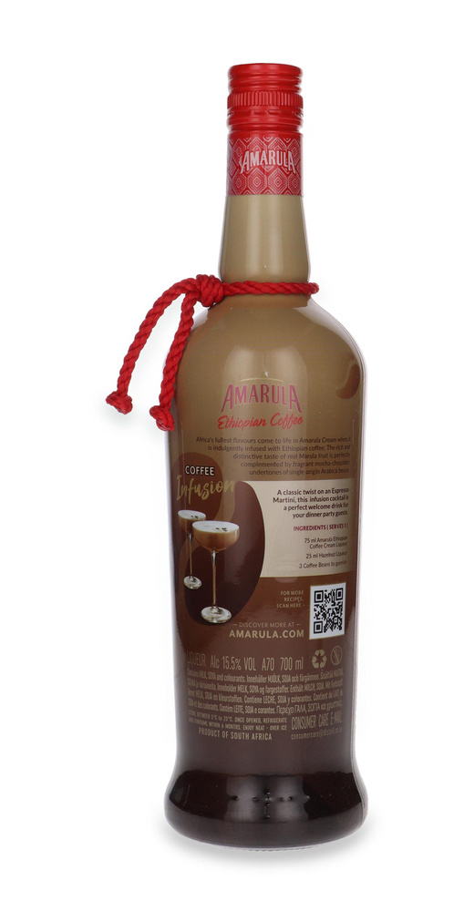 Amarula Ethiopian Coffee Cream Liqueur / 15.5% / 0.7l