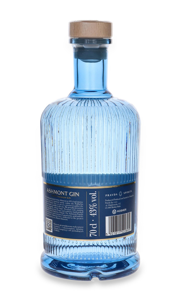 Ashmont Super Premium Gin / 43% /0,7l