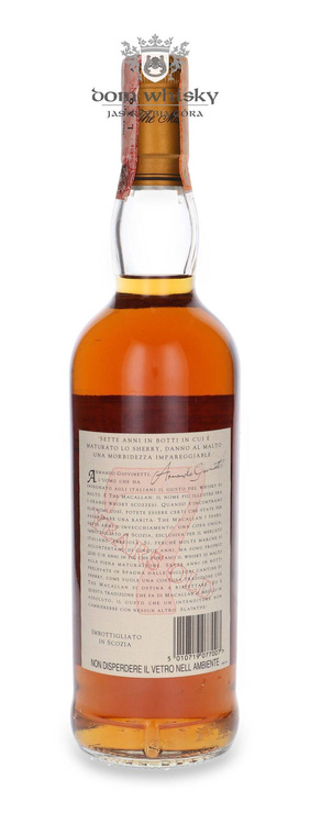 Macallan 7-letni Armando Giovinetti (Bez opakowania) /40%/0,7l