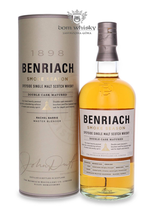 BenRiach Smoke Season Double Cask Matured / 52,8%/ 0,7l