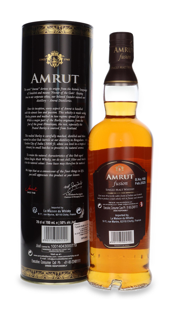 Amrut Malt Fusion  / 50% / 0.7 L