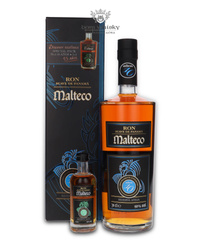 Malteco rum 10 year old Reserva Aneja Giftset / 40% / 0.7l