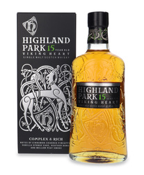 Highland Park 15 Year Old Viking Heart Complex & Rich / 44% / 0.7l