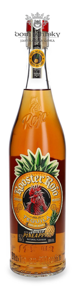 Tequila Rooster Rojo Anejo Smoked Pineapple 100% Agave / 38% / 0.7l