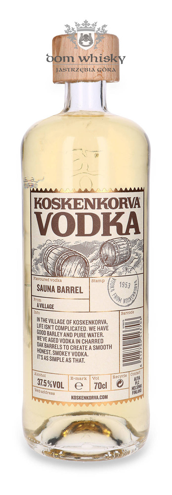 Wódka Koskenkorva Sauna Barrel / 37,5% / 0,7l