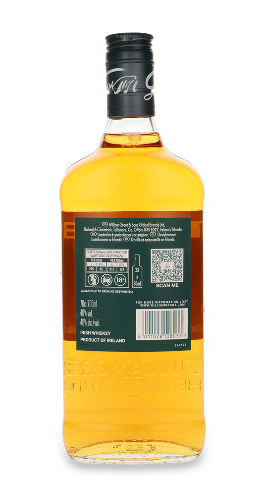 Tullamore Dew Blended Irish Whiskey / 40%/ 0,7l  