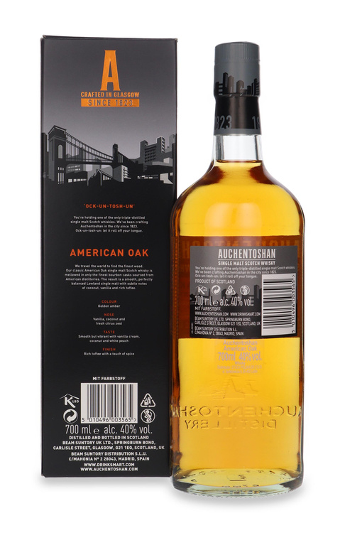 Auchentoshan American Oak Smooth & Vibrant / 40% / 0,7l