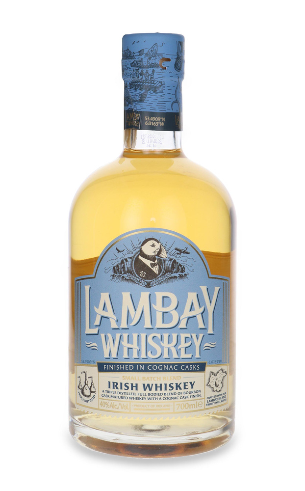 Lambay Small Batch Blend Finished in Cognac Casks / 40%/ 0.7l