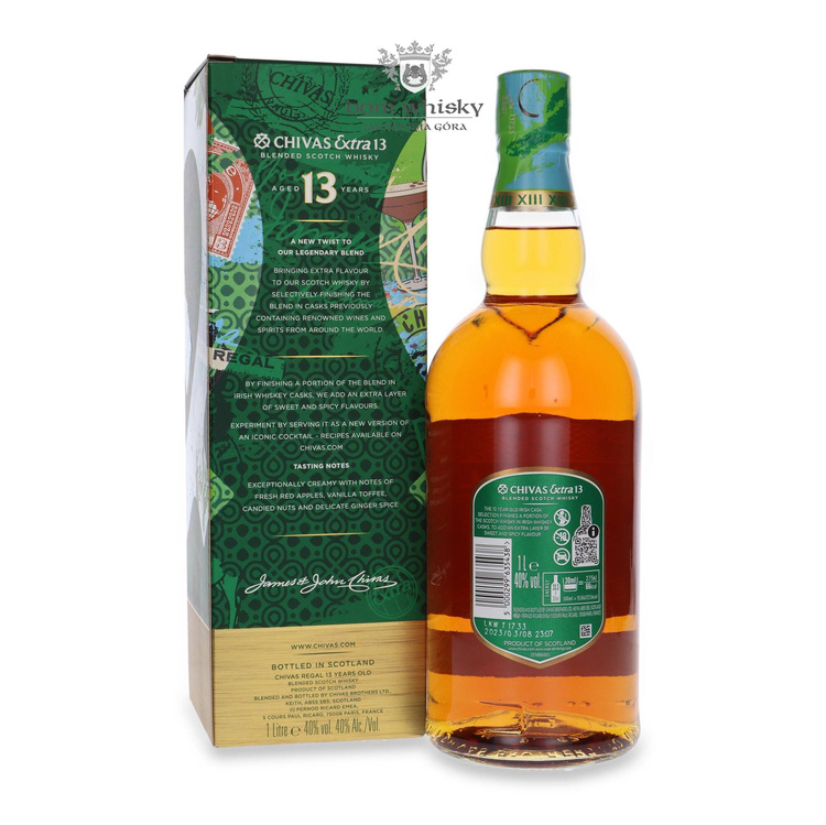 Chivas Regal Extra 13-letni Irish Cask Selection / 40% / 1,0l