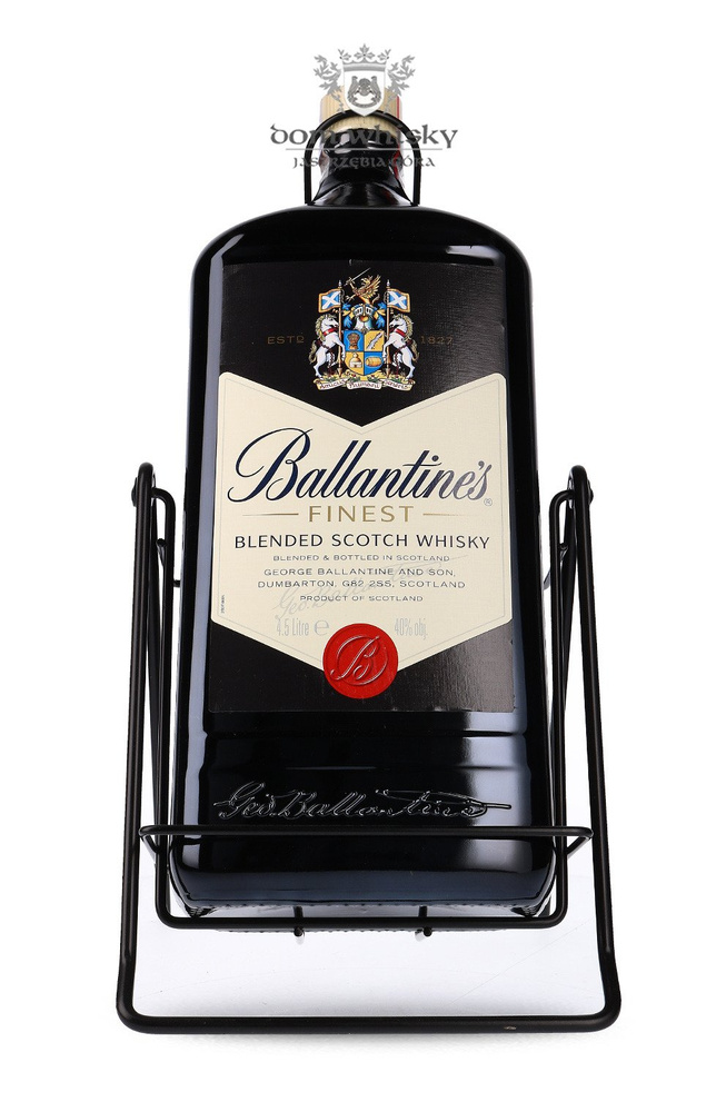 Ballantine's Finest with a Cradle / 40%/ 4.5l