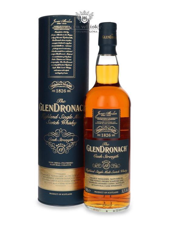 GlenDronach Cask Strength Batch # 12 / 58,2%/ 0,7l