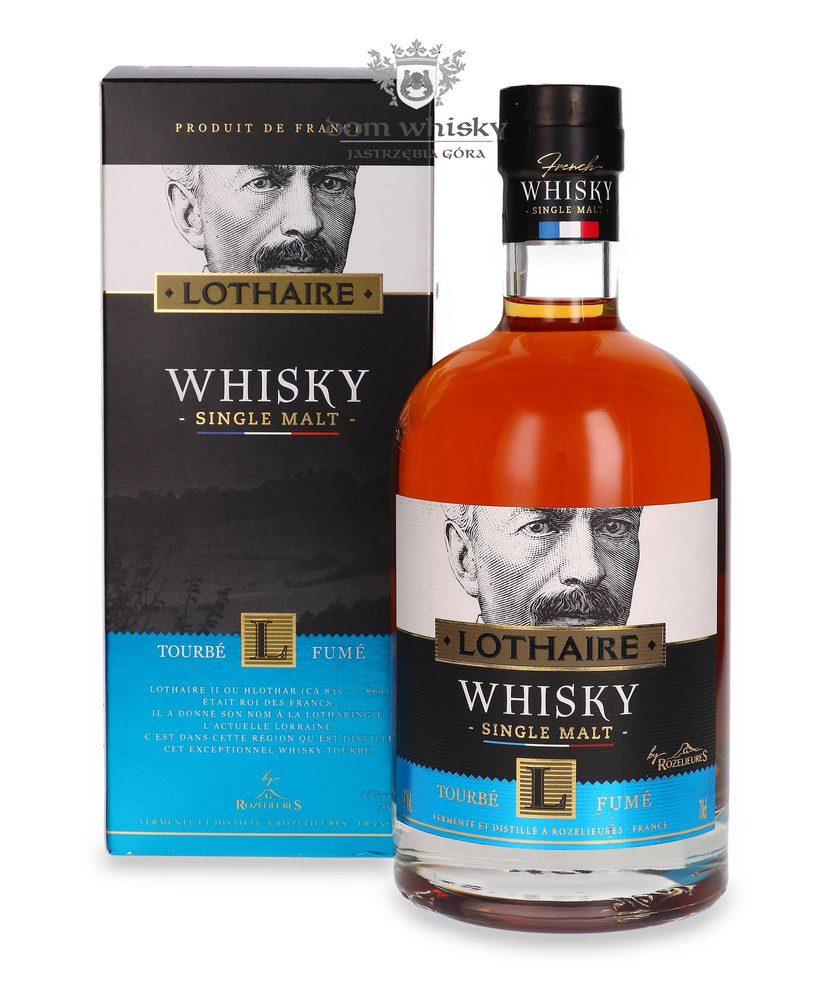 Lothaire Tourbé Fumé Single Malt Whiskey / 44%/ 0.7l