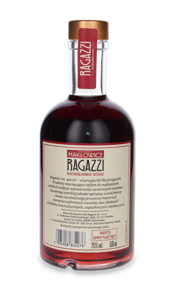 Ragazzi Nadwiślańskie Wiśnie / 25% / 0,5l