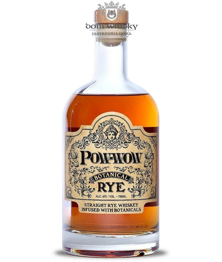 Pow-Wow Straight Rye Infused with Botanicals / 45% / 0.7l
