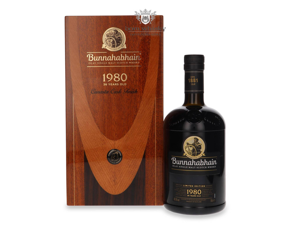 Bunnahabhain 1980, 36-year-old Canasta Cask Finish / 49.5% / 0.7l