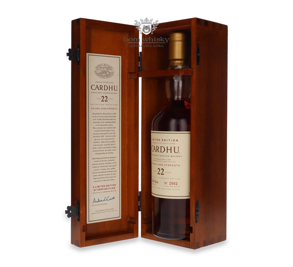 Cardhu 22 years old (D.1982, B.2005) Cask Strength / 57.8% / 0.7l