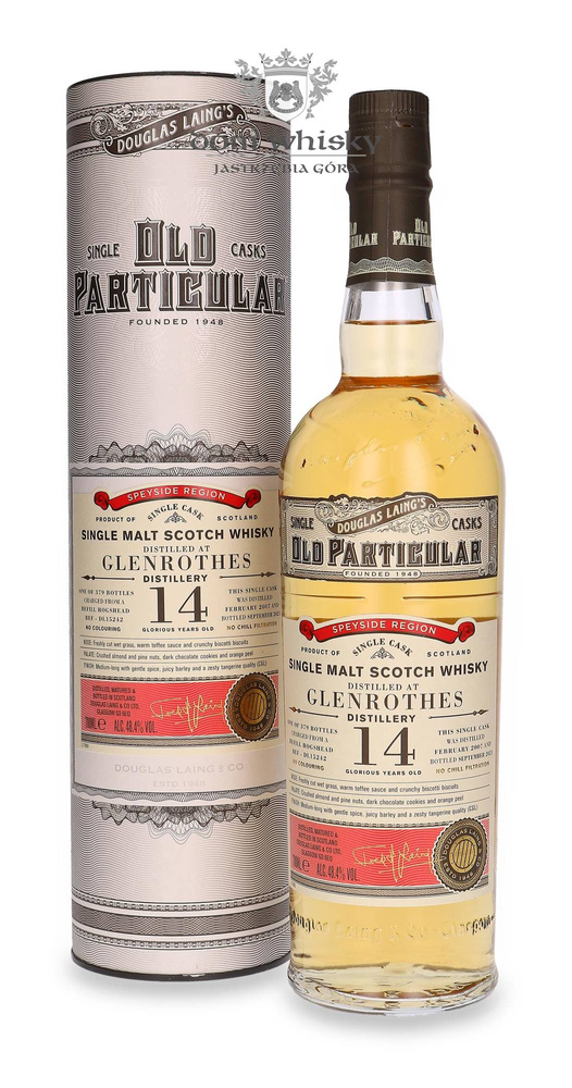 Glenrothes 14-year-old (D.2007, B.2021) Douglas Laing's Old Particular / 48.4%/ 0.7l