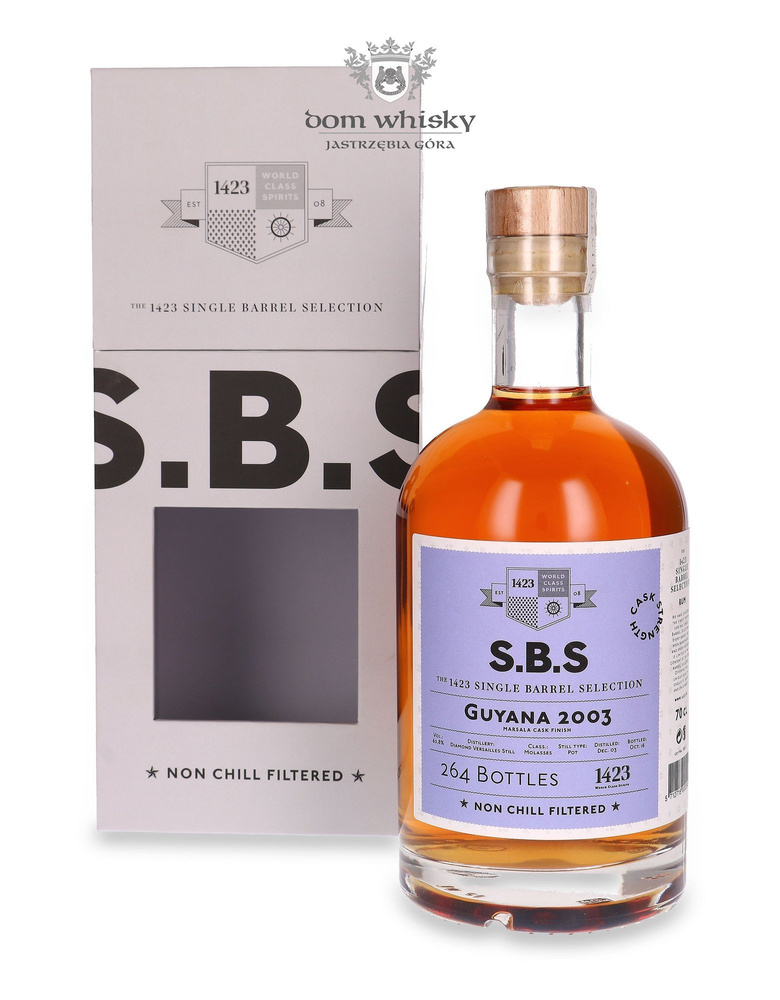 Rum SBS Guyana 2003 / 62.8% / 0.7l