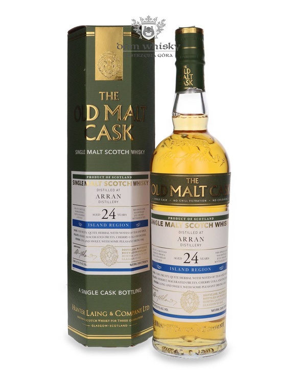 Arran 24-letnia (D.1998, B.2022) Old Malt Cask / 54,7%/ 0,7l