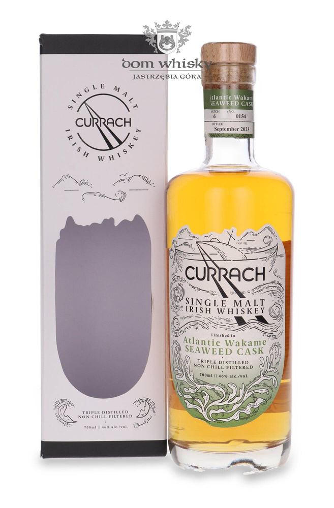 Currach Atlantic Wakame Seaweed Cask / 46%/ 0,7l