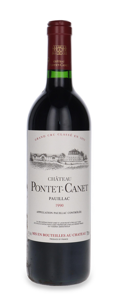 Chateau Pontet-Canet Pauillac 1990 Grand Cru Classe / 13% /0,75l