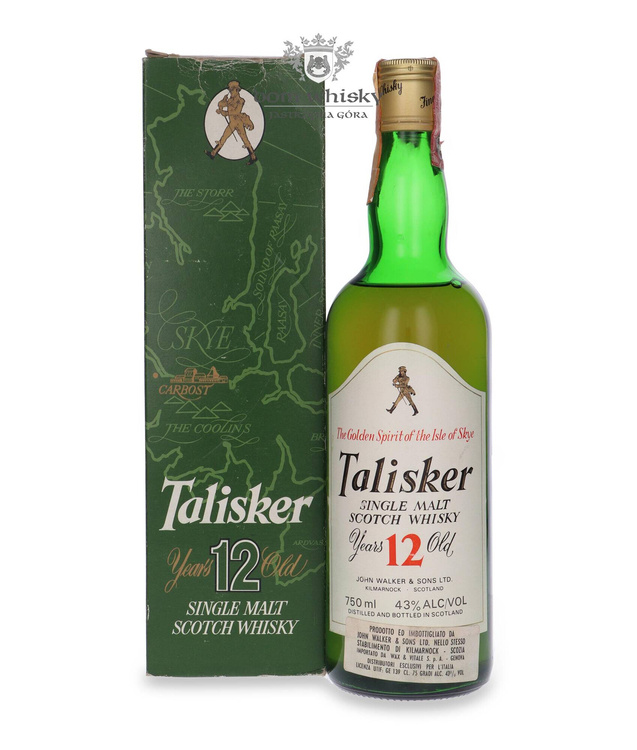 Talisker 12-letni (Bottled 1970s) / 43% / 0,75l