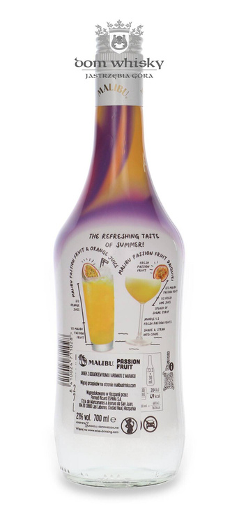 Malibu Passion Fruit Caribbean Rum / 21% / 0,7l