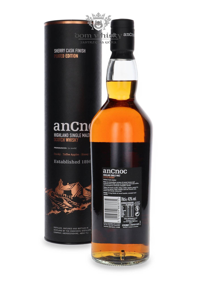 anCnoc Sherry Cask Finish Peated Edition / 43% / 0.7l