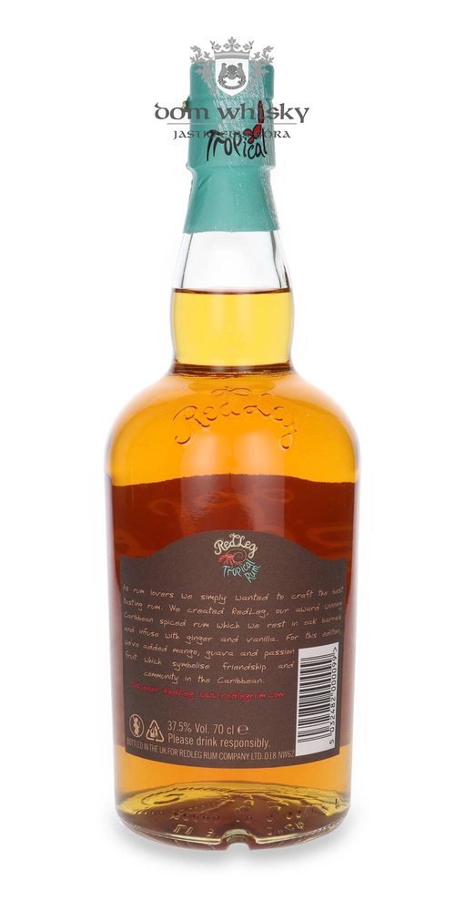 RedLeg Tropical Rum Spiced Caribbean Spirit Drink / 37.5% / 0.7l